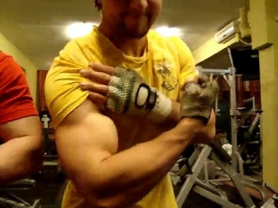 Trening Nogi+Biceps 19.05.2010