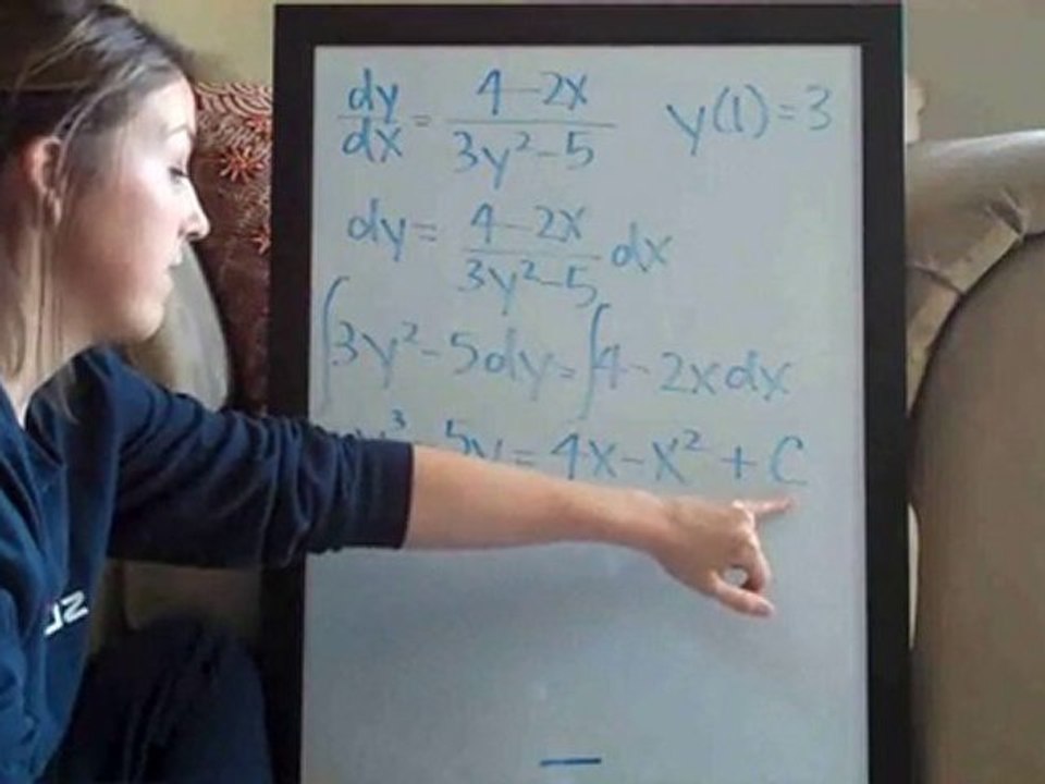 How to- Differential Equations Example 3