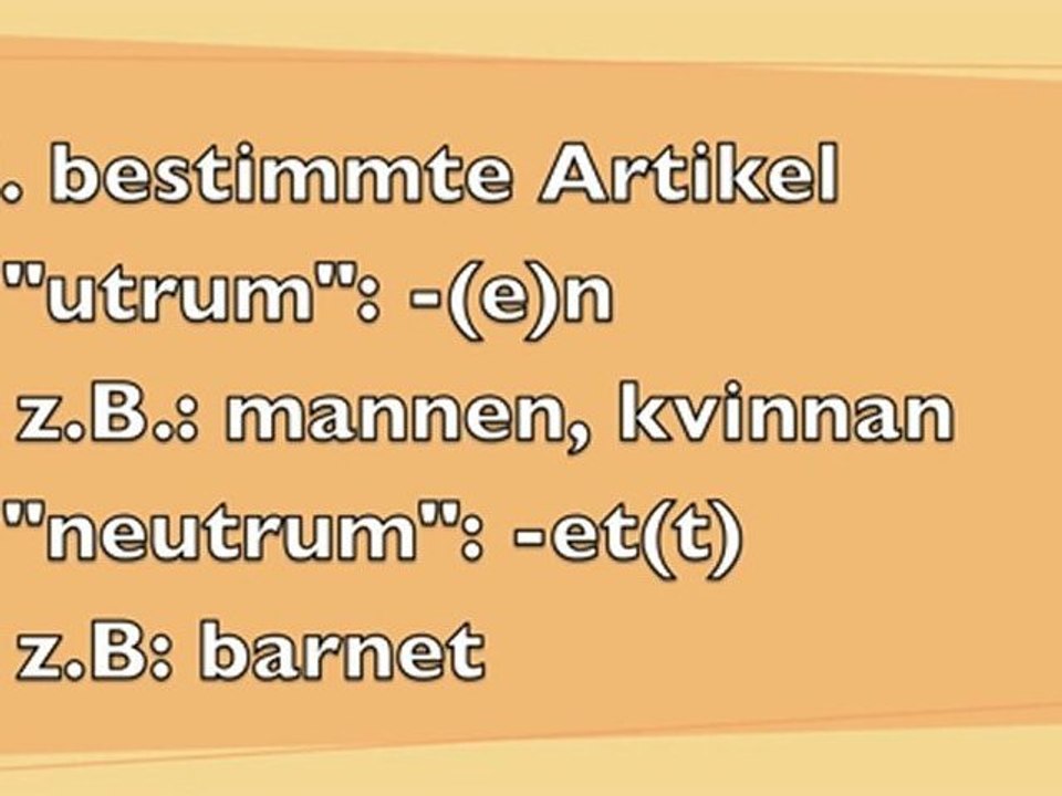 Schwedisch für Anfänger - schwedisch Übersetzer
