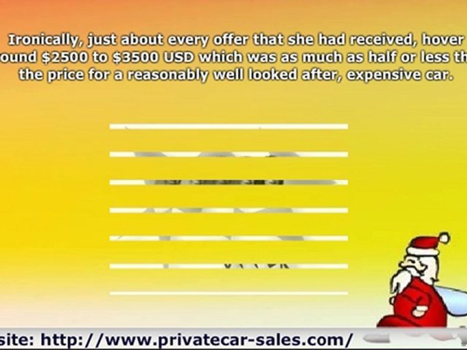 Private Car Sales - Choosing the Right Car?