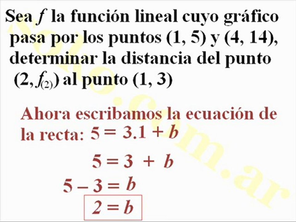 Matemática (CBC) Recta