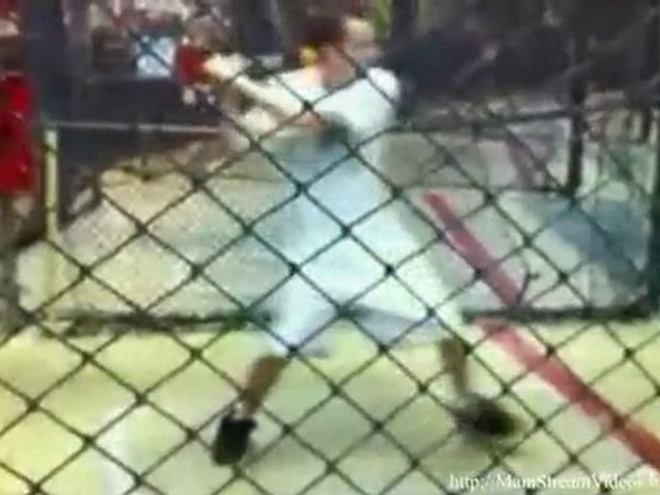 Batting Cage Slip And Fail