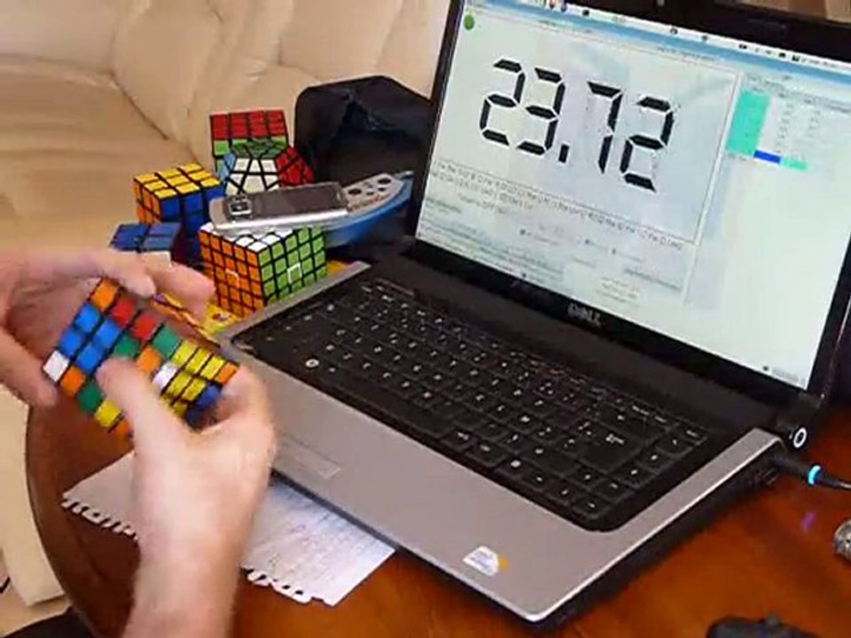 Rubik's 4x4 54.57 avg 5