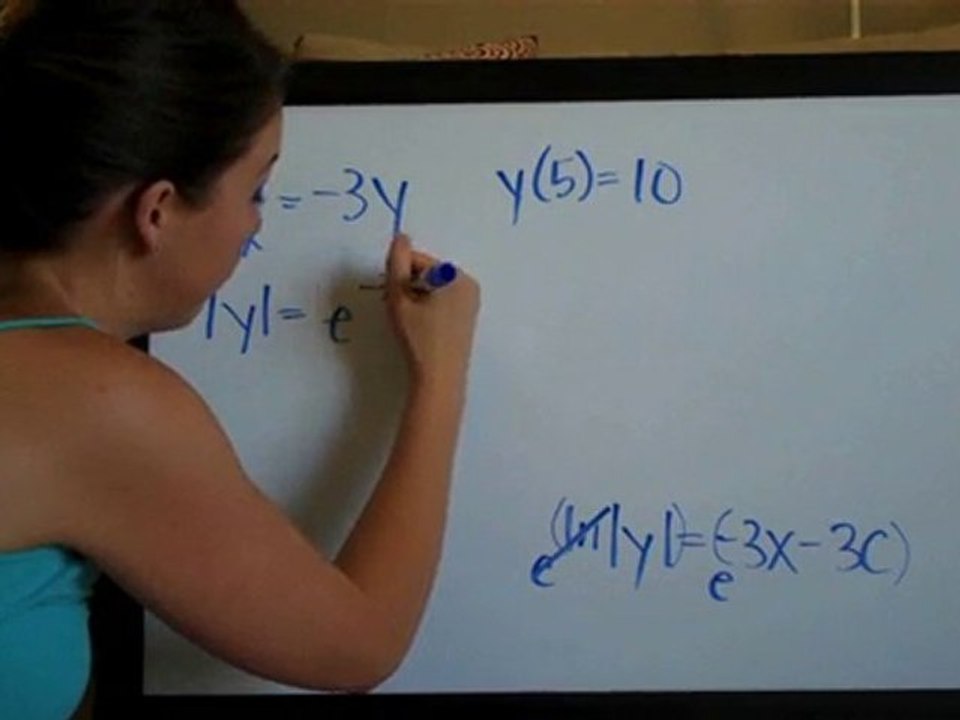 Differential Equations Example 5