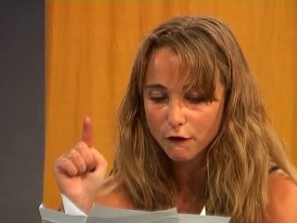 Lubna Cadiot (X7) Lecture at Cartoucherie 2010 📖