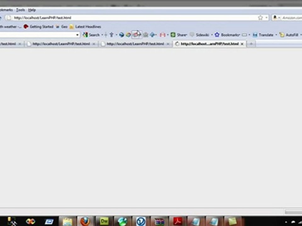 Using PHP Code Inside Plain .HTML Files