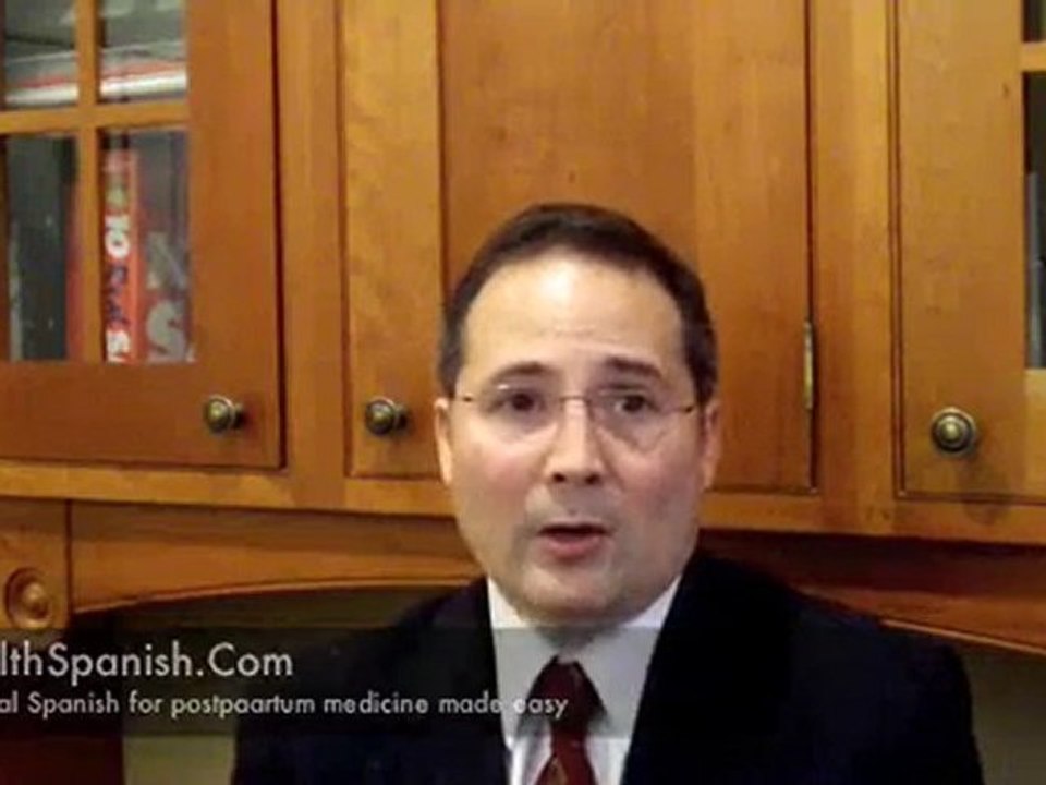 HealthSpanish.Com -  Medical Spanish Terminology -- Postpar