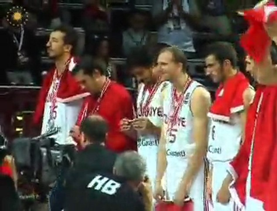 Türkiye Millî Basketbol Takımı Dünya İkincisi