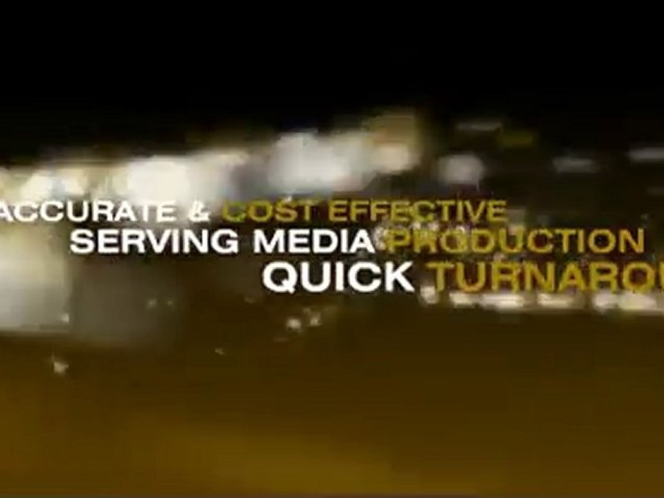 Audio and video transcription services