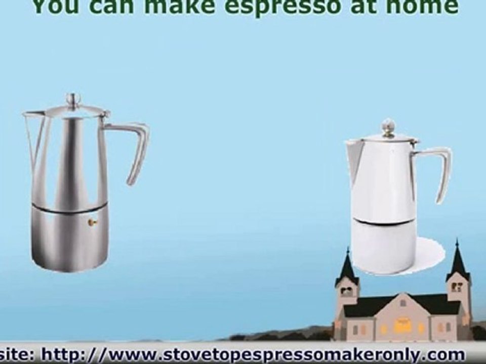 Purchase Stovetop Espresso Maker  Info on the Stovetop Espre