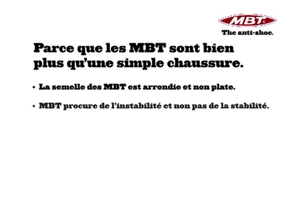 Chaussures Physiologiques MBT