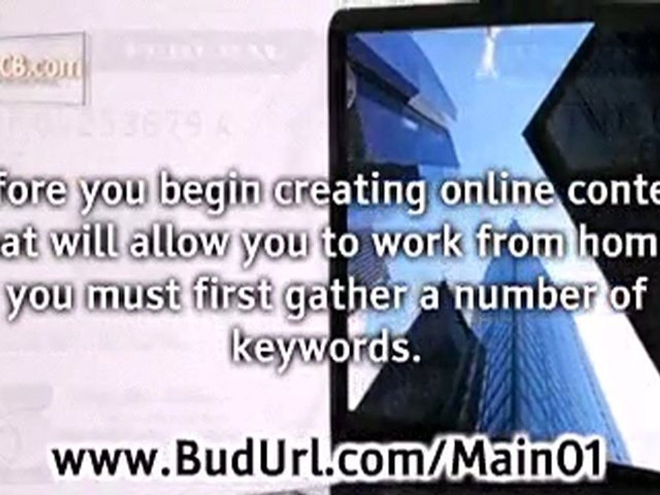 Importance of Researching Keywords for any Work at Home Idea