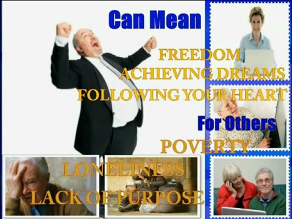 What Does Retirement Mean To You?