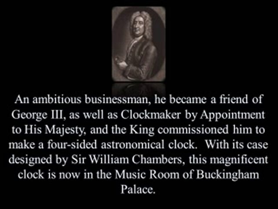 Brief history of Christopher Pinchbeck - Watch and Clock mak