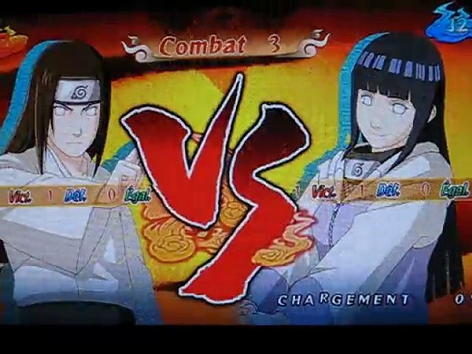 Neji versus Hinata