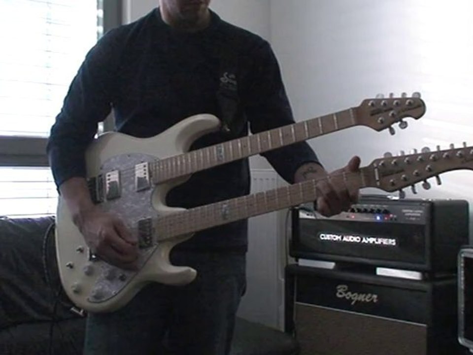 MusicMan BFR Double Neck