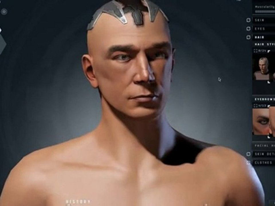 EVE Online: character creator