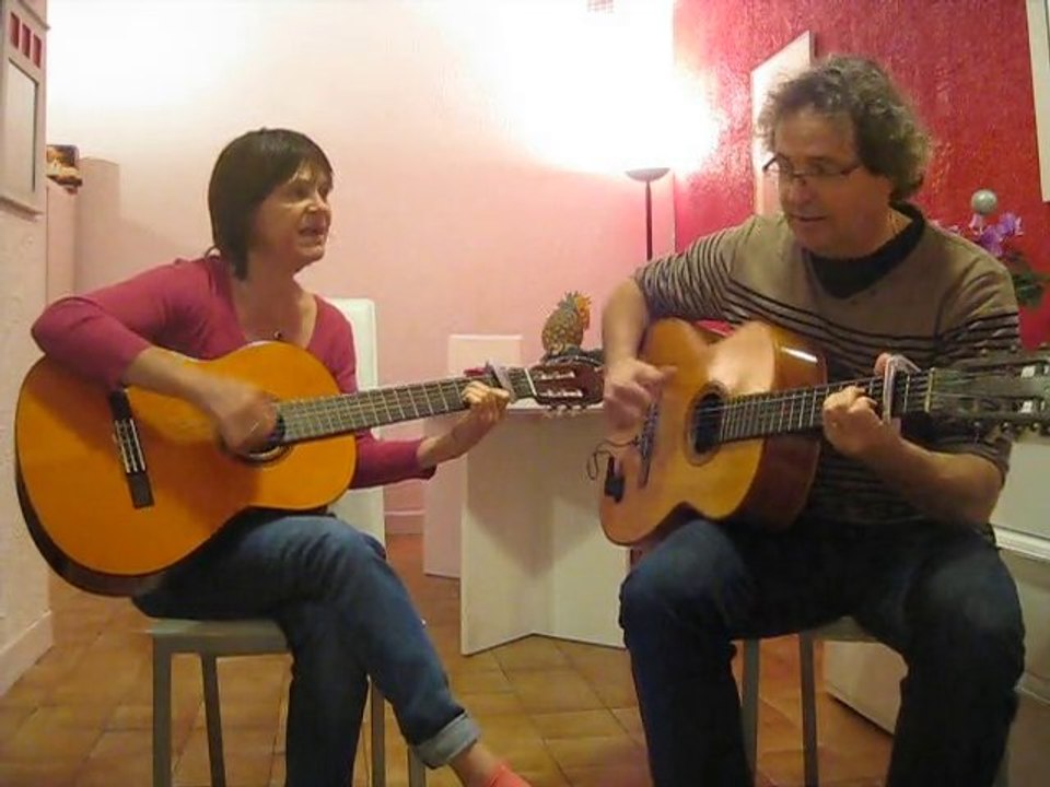 yo vivire guitare patricia et christophe