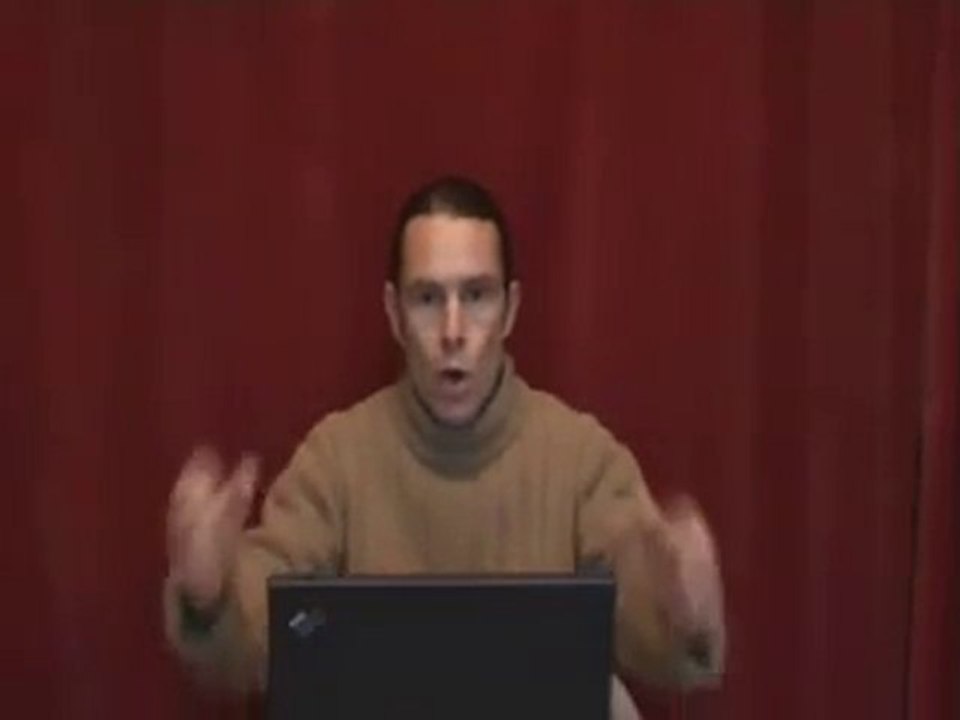 Voeux 2011 du president du Gouv Alternatif de France 1