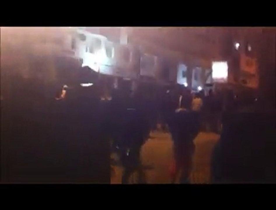 Manifestation à Ennasr, Tunis - 13 Janvier 22h30