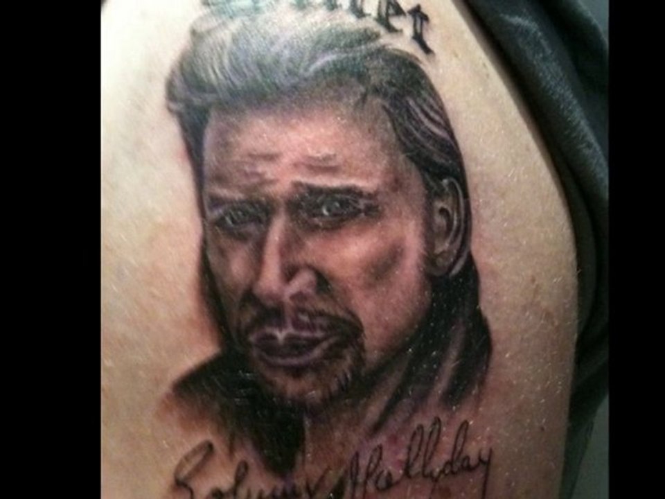 BIBISS TATOO tatouage johnny hallyday