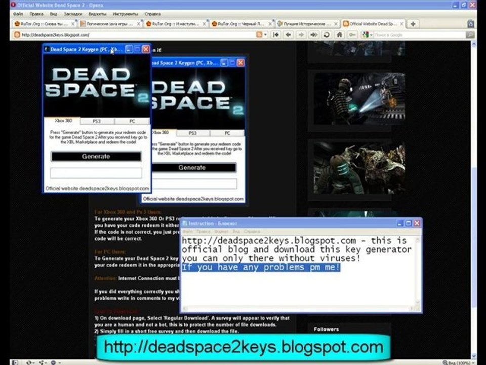 Dead Space 2 Keys and Full Game