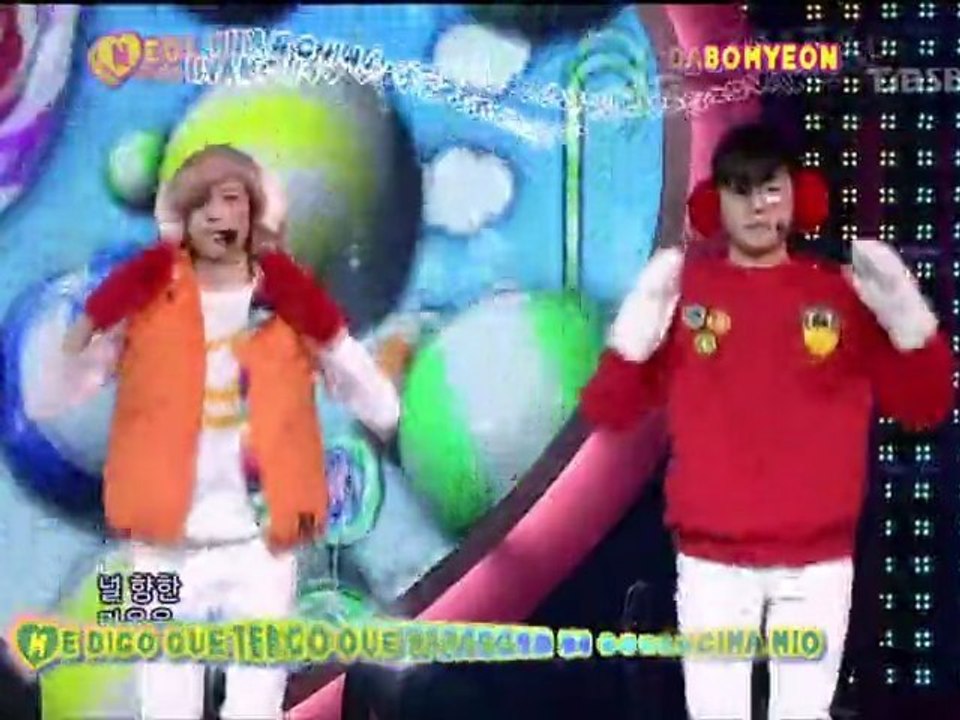 Teen Top - Candy (2011-02-13) {spanish subbed + karaoke}