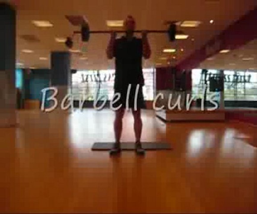 Barbell complex variation arms included