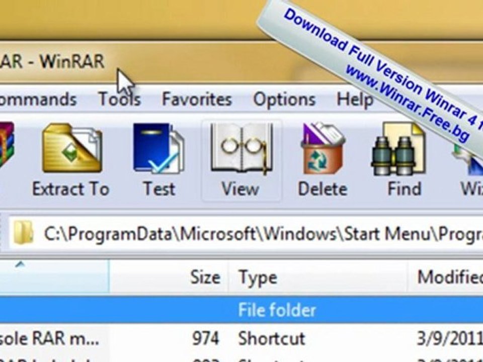 WinRar 4 License