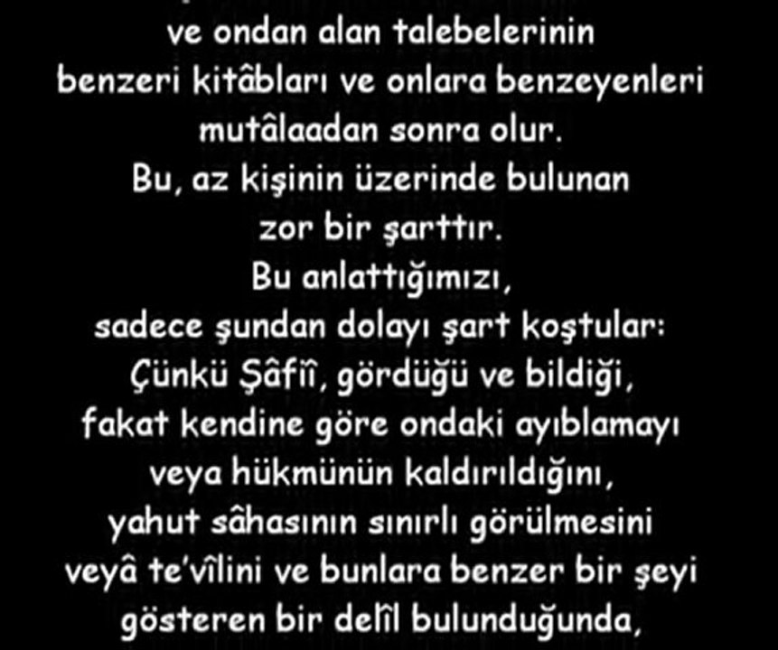 Hüseyin Avni Hocaefendi - Mezhebleri Müdafaa