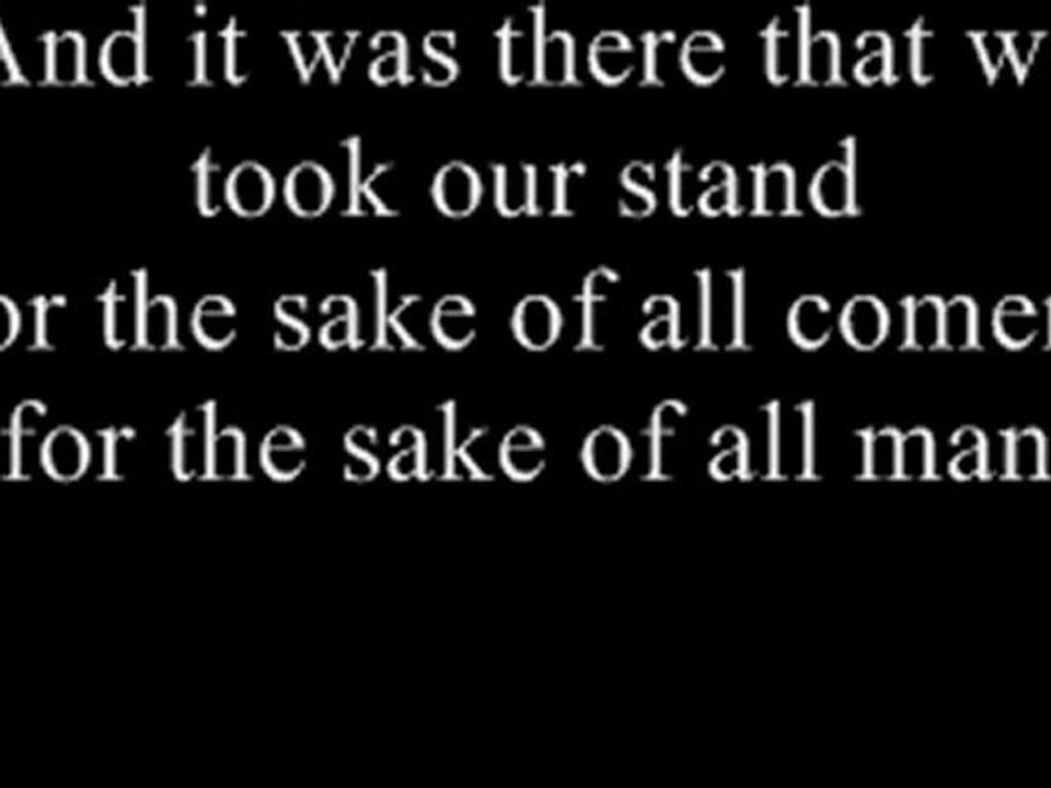 Paradise Lost - Live (Lyrics) (The BP Oil Spill Song)