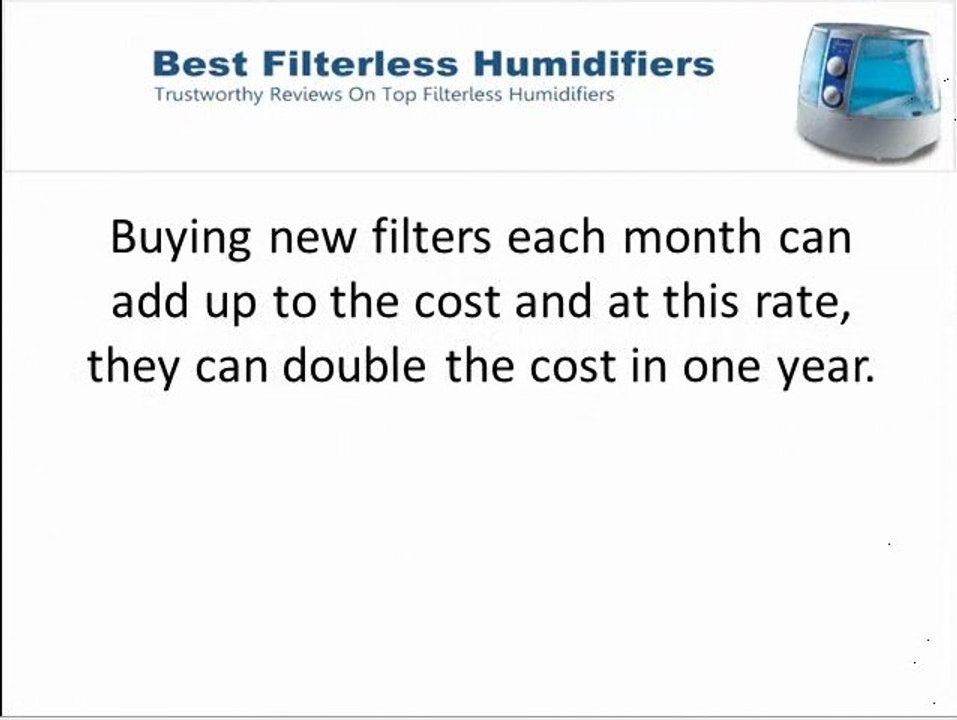 Pros And Cons Of Both Filtered And Filterless Humidifiers