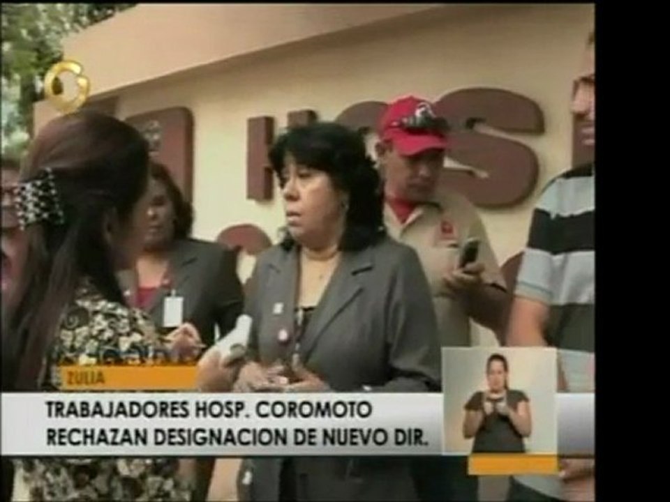 Trabajadores del Hosp. Coromoto, de Maracaibo, perteneciente