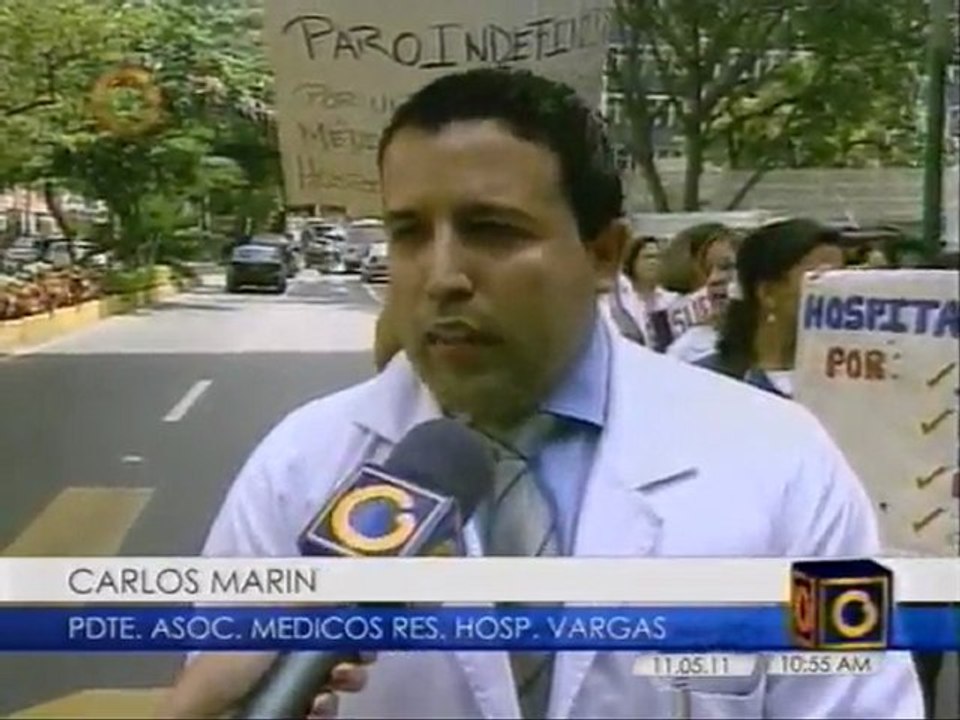 Hosp. Vargas llama a protesta