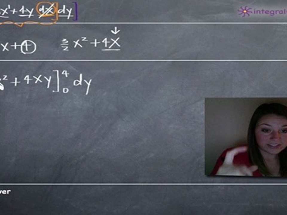 Double Integrals Example 1