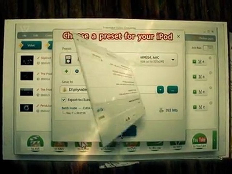 How to convert any video to iPod format