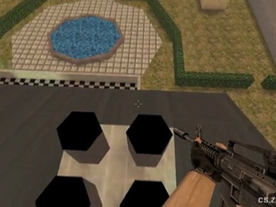 Трюки на карте cs_mansion