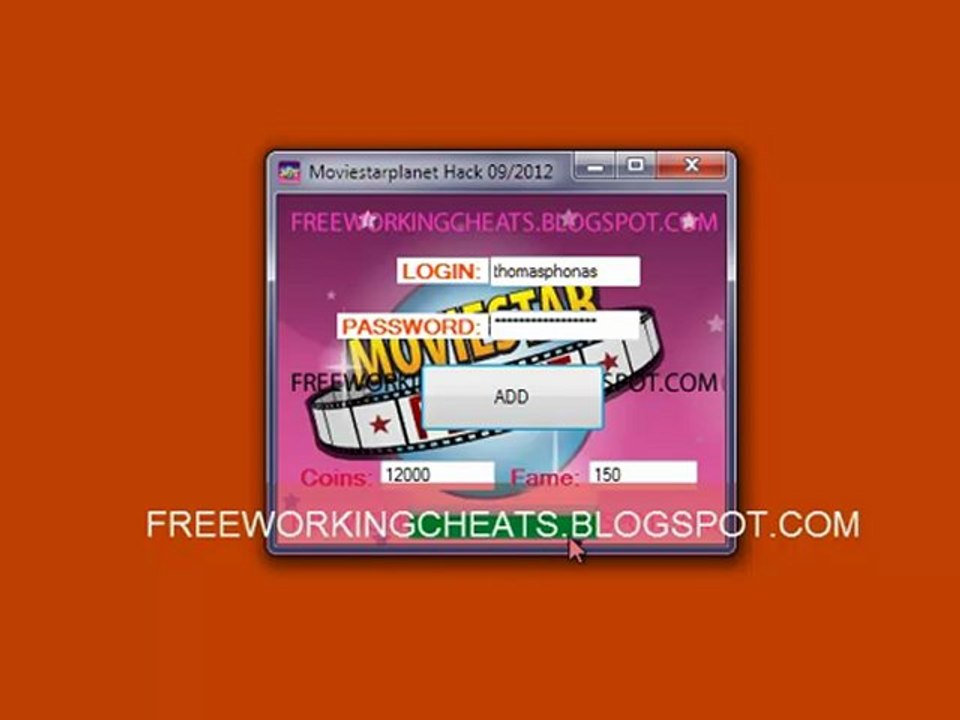 Moviestarplanet working hack