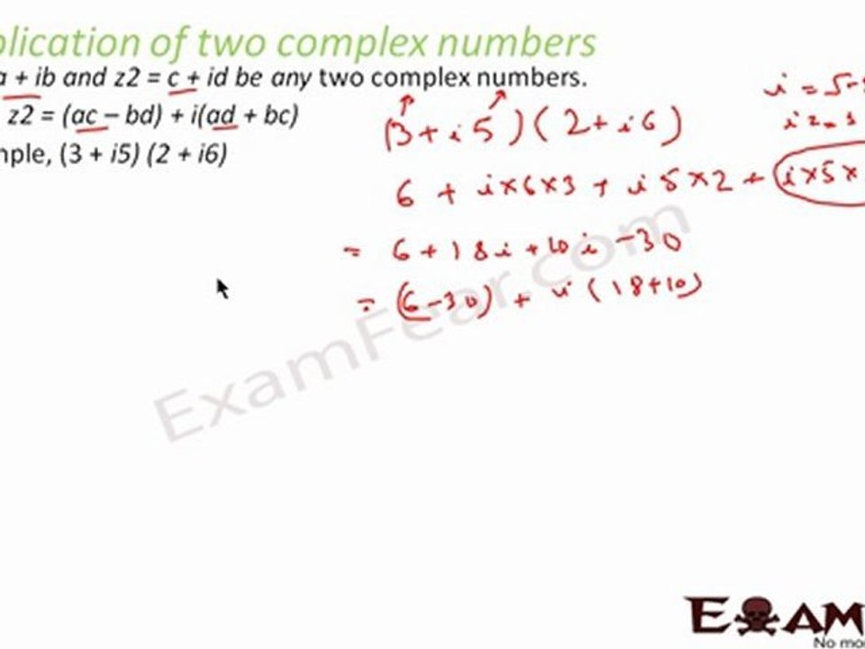 Complex Number Part 1 (Definition, Algerba of complex number) Mathematics CBSE Class X1