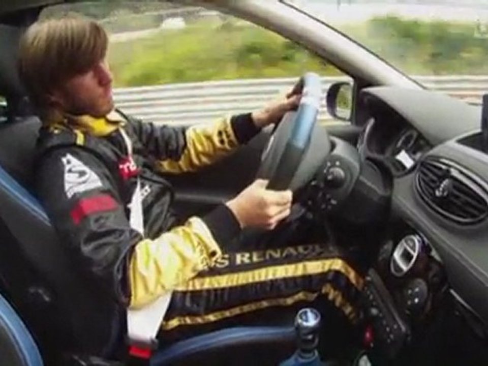 Formel 1-Fahrer auf der Nordschleife