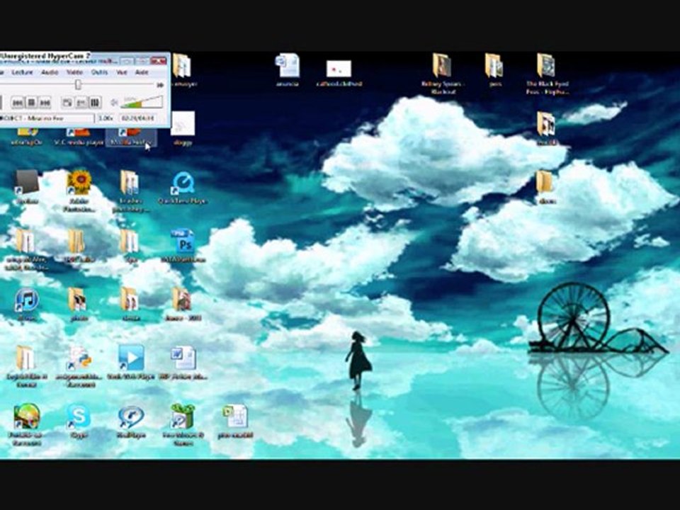 Speed drawing - Dog character in sonic style