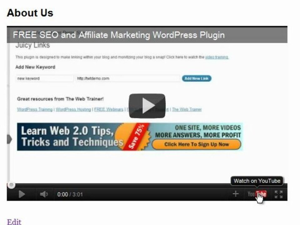 How to Remove YouTube's Logo on Embedded Videos