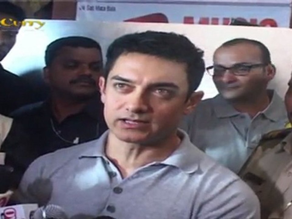 Aamir Khan At Saheb Biwi Aur Gangster Music Launch