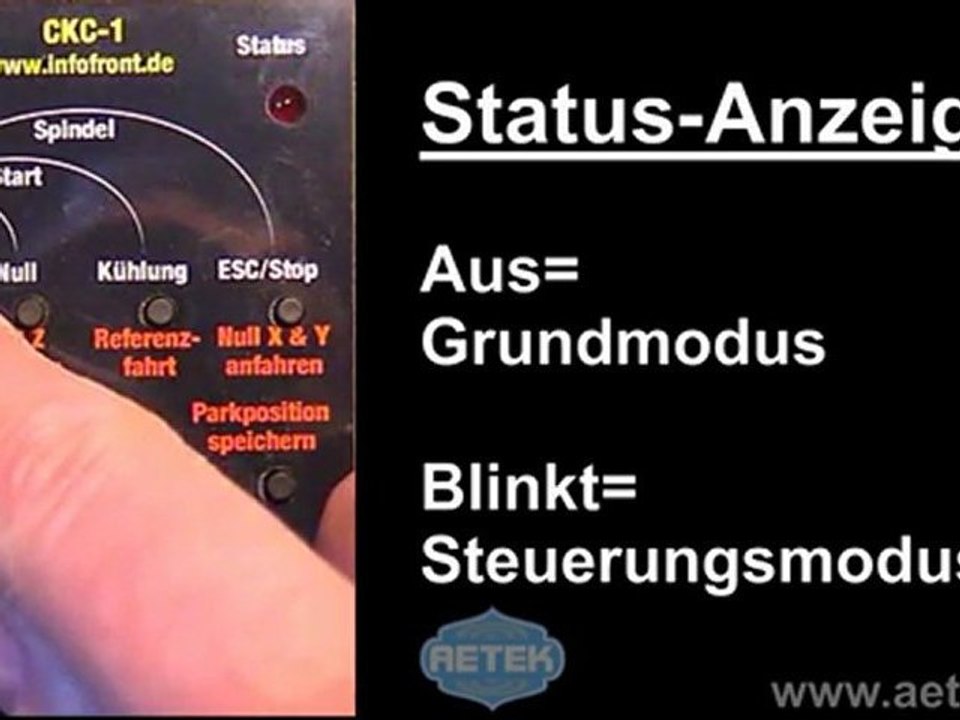 03 AETEK CKC1 CNC-Controller: Grundlagen & Funktionen erklärt 🖥️