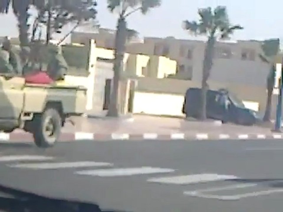 مرتزقة ملك المغرب تغزو الداخلة المحتلة من الصحراء الغربية