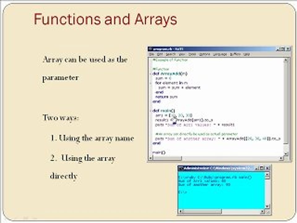 Learn about Functions in Introduction to Ruby