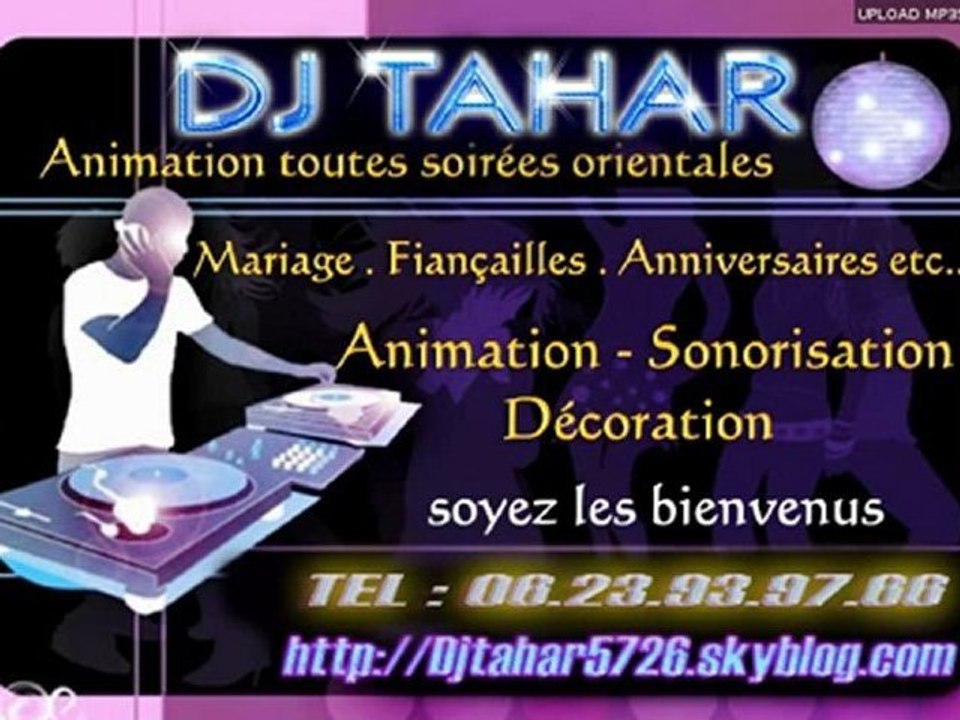 djtahar5726-animation-live-dj oriental dj occidental dj algerien dj marocain dj tunisien dj mixte animateur