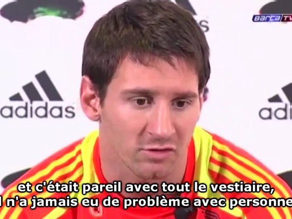 Messi répond aux polémiques Villa et Ibrahimovic