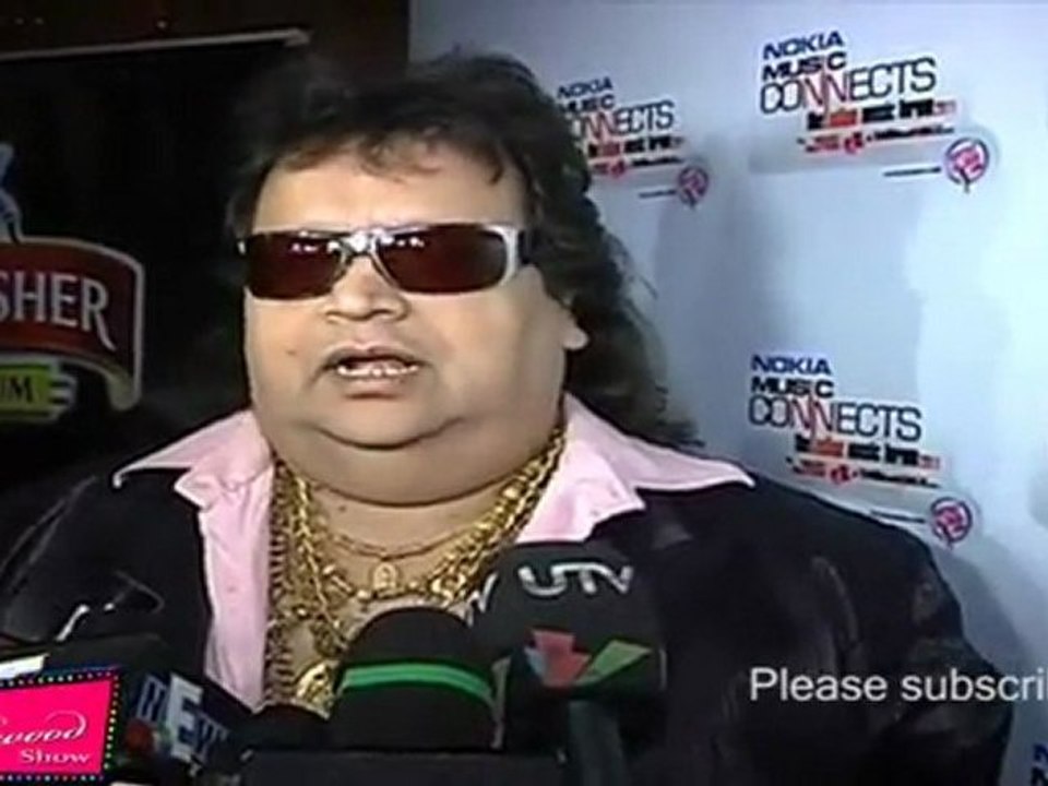 BAPPI LAHIRI AT NOKIA MUSIC PARTY   02