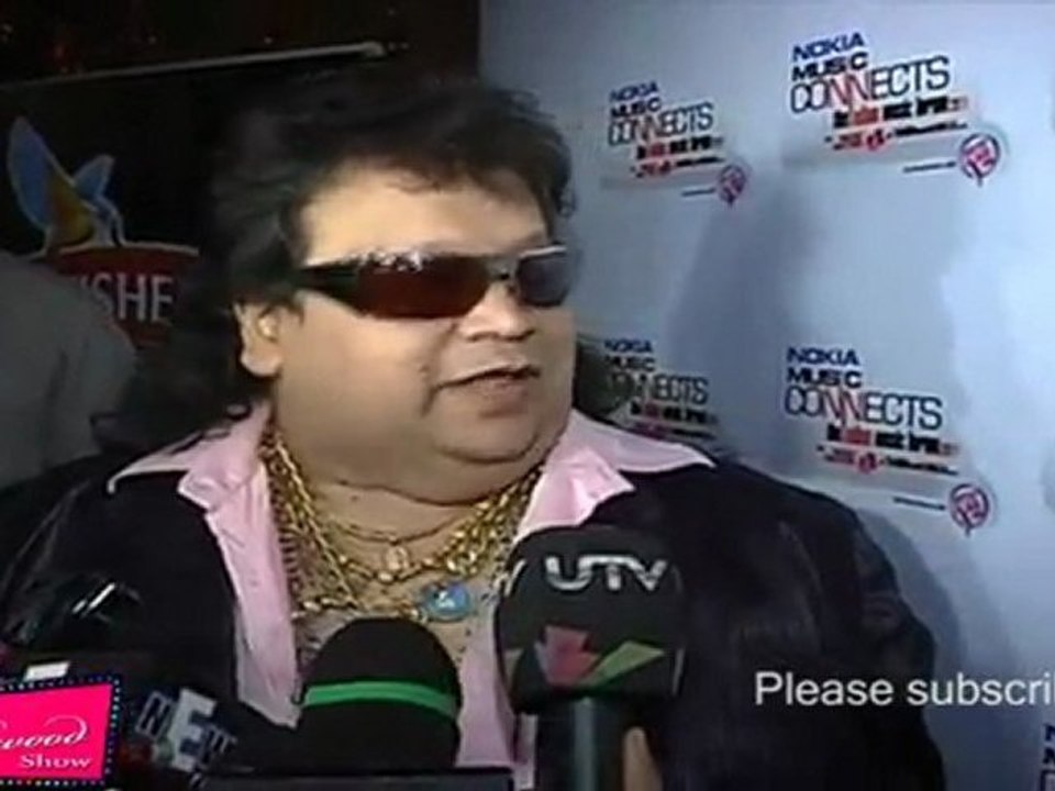 BAPPI LAHIRI AT NOKIA MUSIC PARTY   01